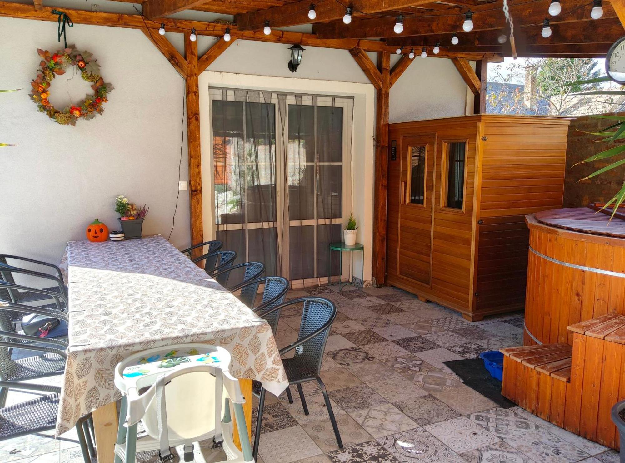 Borostyankut Wellness Home Bakonybel ภายนอก รูปภาพ